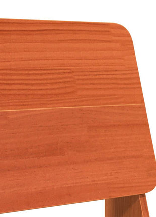Tuinstoel 60x64x70,5 cm massief grenenhout wasbruin