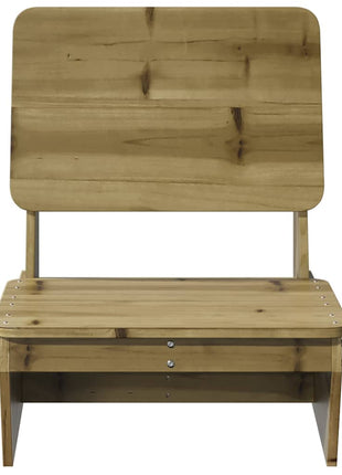 Tuinstoel 60x64x70,5 cm geïmpregneerd grenenhout