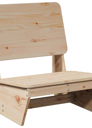 Tuinstoelen 2 st 60x64x70,5 cm massief grenenhout