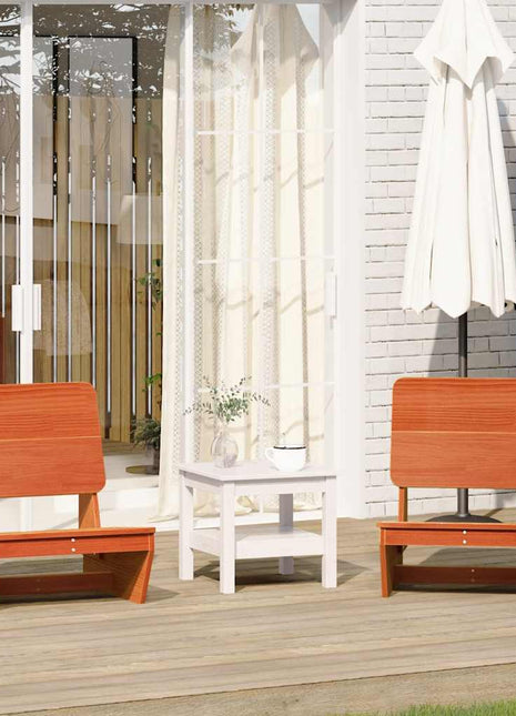 Tuinstoelen 2 st 60x64x70,5 cm massief grenenhout wasbruin