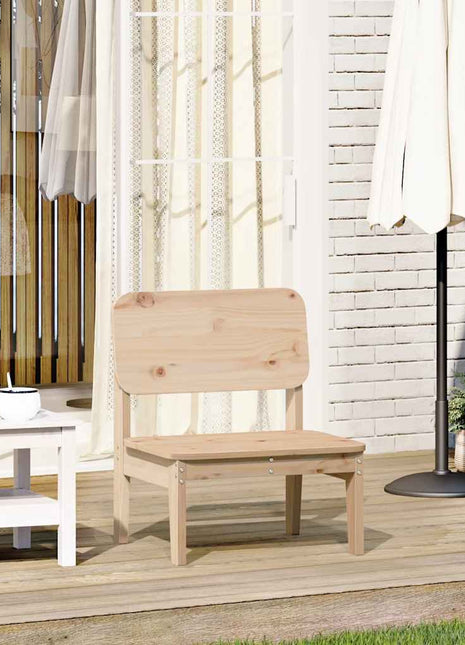 Tuinstoel 60x52,5x72 cm massief grenenhout