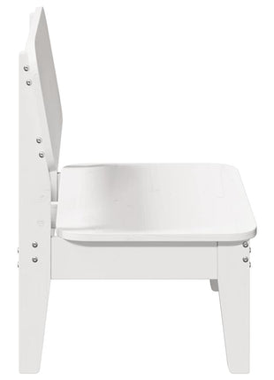 Tuinstoel 60x52,5x72 cm massief grenenhout wit