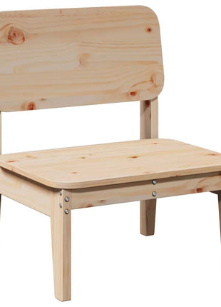 Tuinstoelen 2 st 60x52,5x72 cm massief grenenhout