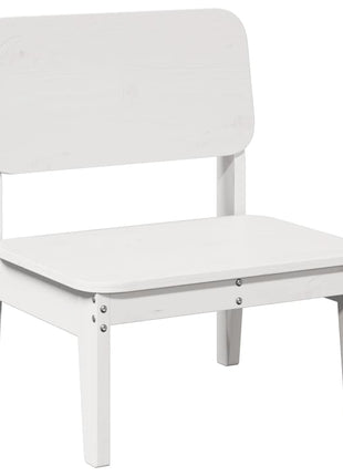 Tuinstoelen 2 st 60x52,5x72 cm massief grenenhout wit