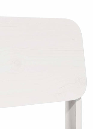 Tuinstoelen 2 st 60x52,5x72 cm massief grenenhout wit