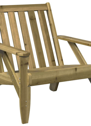 Tuinstoel Adirondack 75x77x77 cm geïmpregneerd hout