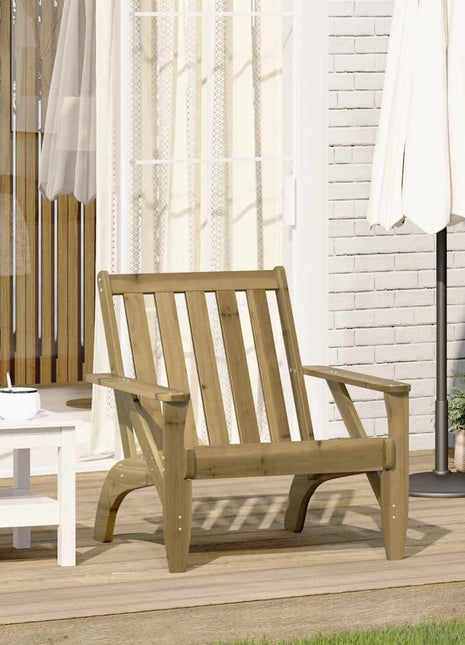 Tuinstoel Adirondack 75x77x77 cm geïmpregneerd hout
