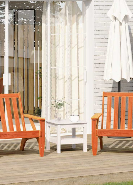 Tuinstoelen Adirondack 2 st 75x77x77 cm grenenhout wasbruin