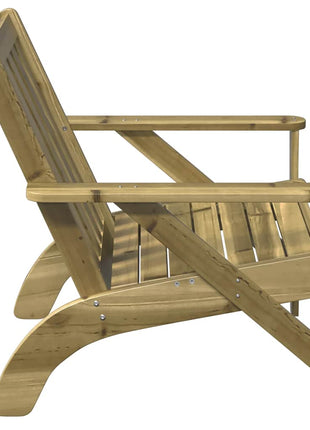 Tuinstoelen Adirondack 2 st 75x77x77 cm geïmpregneerd hout
