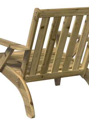 Tuinstoelen Adirondack 2 st 75x77x77 cm geïmpregneerd hout