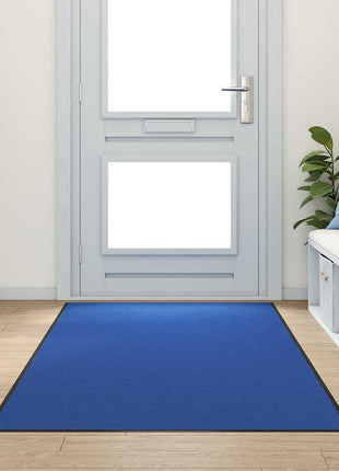 Deurmat Wasbaar Blauw