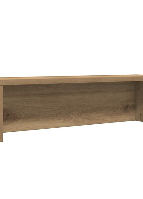 Keukenrek stapelbaar 50x15x16 cm bewerkt hout artisanaal eiken