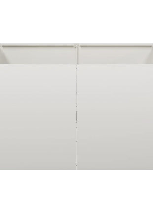 Plantenbak 80x80x40 cm roestvrij staal
