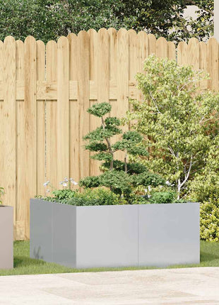 Plantenbak 80x80x40 cm gegalvaniseerd staal
