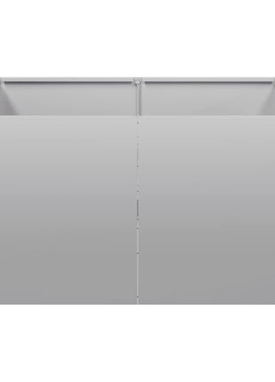 Plantenbak 80x80x40 cm gegalvaniseerd staal