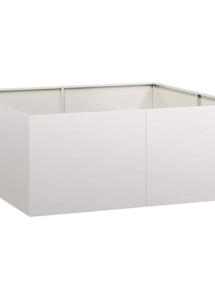 Plantenbak 100x100x40 cm roestvrij staal