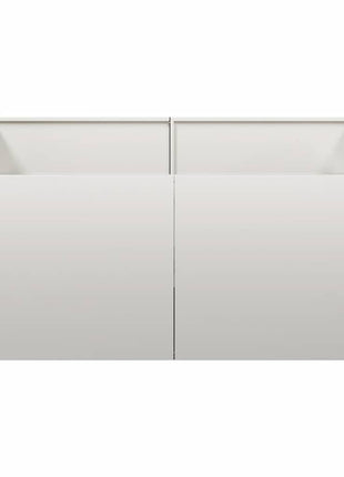 Plantenbak 100x100x40 cm roestvrij staal