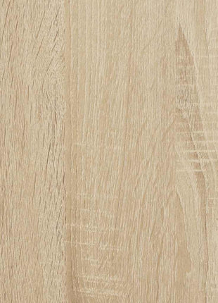 Wasmachinekast 64x24x190 cm bewerkt hout en sonoma eikenkleurig