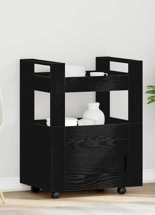 Keukentrolley 60X45X80 Cm Bewerkt Hout