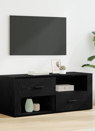 Tv-Meubel 100X35X40 Cm Bewerkt Hout Kleurig