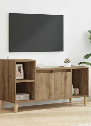 Tv-Meubel 100X35X55 Cm Bewerkt Hout