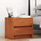Nachtkastjes 40X31X35,5 Cm Massief Grenenhout