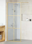 80 x 195 cm / Goud / Doorzichtig
