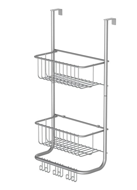 Wandrek 30,5x13x62 cm matzilverkleurig