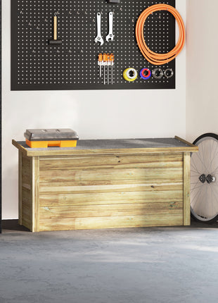 Opbergdoos 44x119x57 cm Geïmpregneerd Hout Den