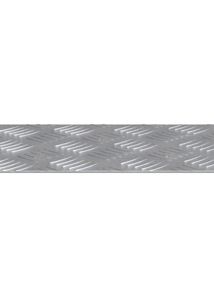 Aluminium Checker Plaat - 2 Pack, Antislip, 30x20 cm