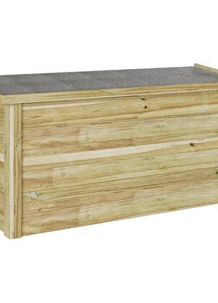 Opbergdoos 44x119x57 cm Geïmpregneerd Hout Den
