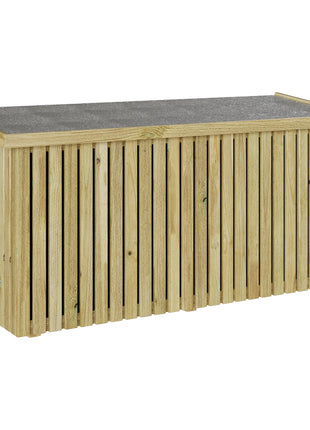 Opslagbox 119x44x58.5 cm Behandeld Grenenhout