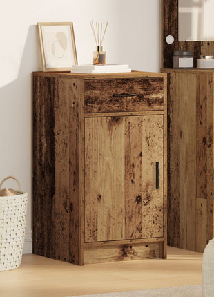 Dressoir Oud Hout 40x41x75 cm Bewerkt Hout