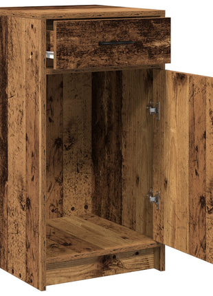 Dressoir Oud Hout 40x41x75 cm Bewerkt Hout