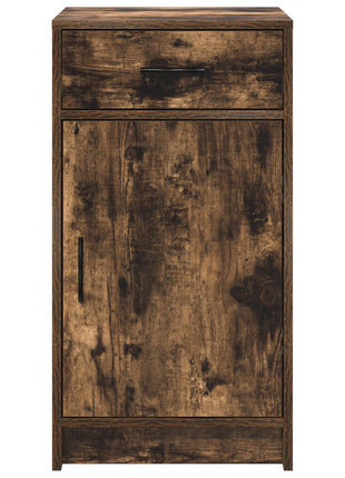 Sideboard Gerookt Eiken 40x41x75 cm Engineered Wood