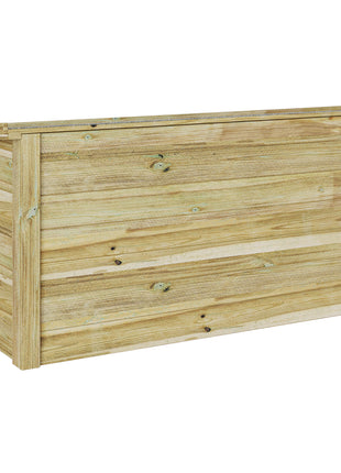 Opbergdoos 44x119x57 cm Geïmpregneerd Hout Den