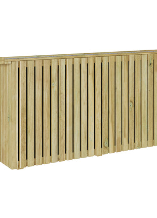 Opslagbox 119x44x58.5 cm Behandeld Grenenhout