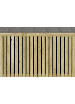 Opslagbox 119x44x58.5 cm Behandeld Grenenhout