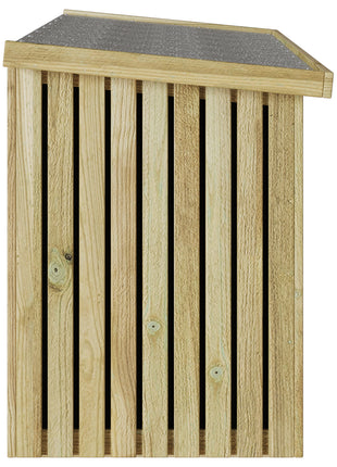 Opslagbox 119x44x58.5 cm Behandeld Grenenhout