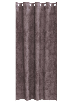 Velvet Gordijnen 2 stuks met Oogjes Bruin 260x140 cm